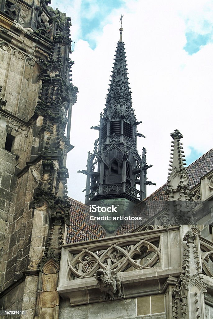 Catedral exterior - Royalty-free Aldeia Foto de stock