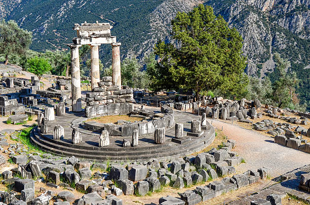 Oracle of Delphi in Greece