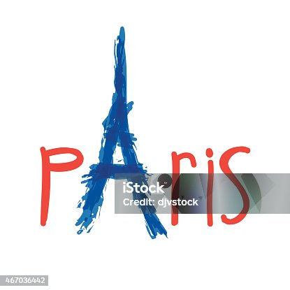 istock Paris design, vector illustration. 467036442