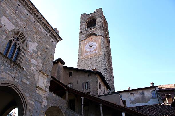 istock Old tower of Bergamo, Italy 467037006