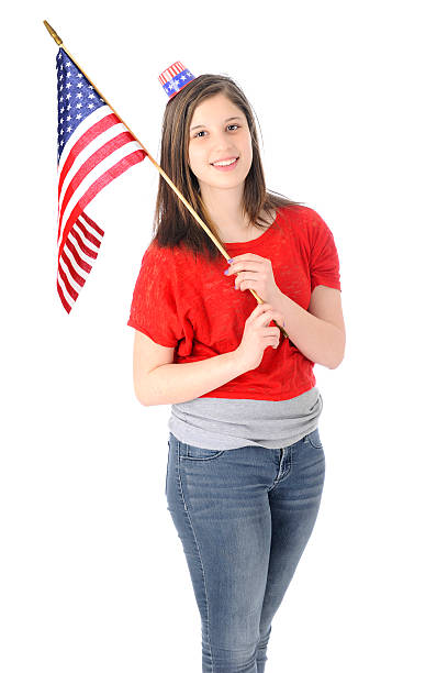 istock Proud American Teen 467041152