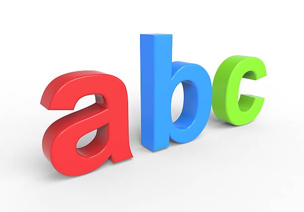 espuma abc letras aislado en blanco - letter b three dimensional shape alphabet sign fotografías e imágenes de stock