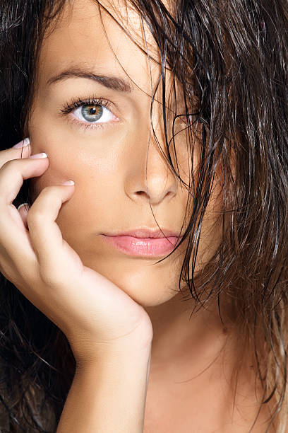 istock Woman With Wet Hair 467043677
