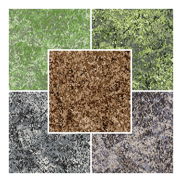 pix5camonatural - universal camouflage pattern点のイラスト素材／クリップアート素材／マンガ素材／アイコン素材