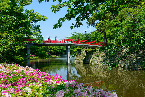 Okazaki Park includes the tower of Okazaki Castle and is dotted with historic sites related to Ieyasu Tokugawa.