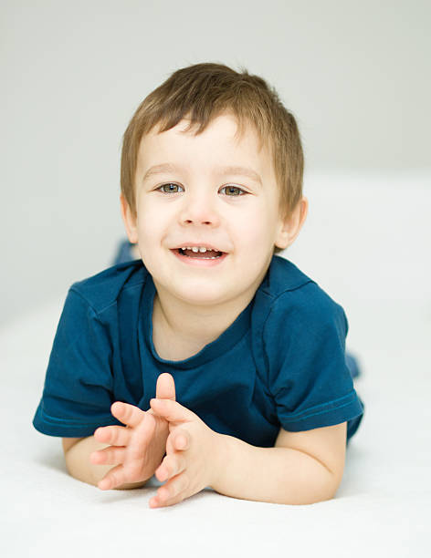 istock Portrait of a cute little boy 467053575