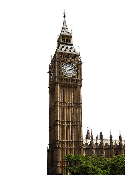 istock Famous British clock tower 