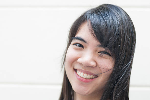 istock Young and beautiful asian woman with smiling 467055877