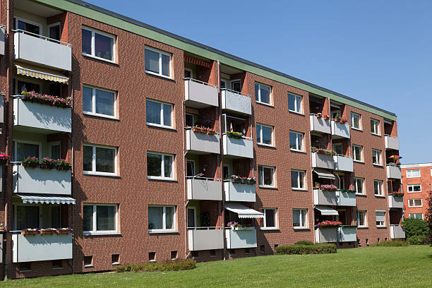 istock Apartment building in Kiel, Germany 467057047