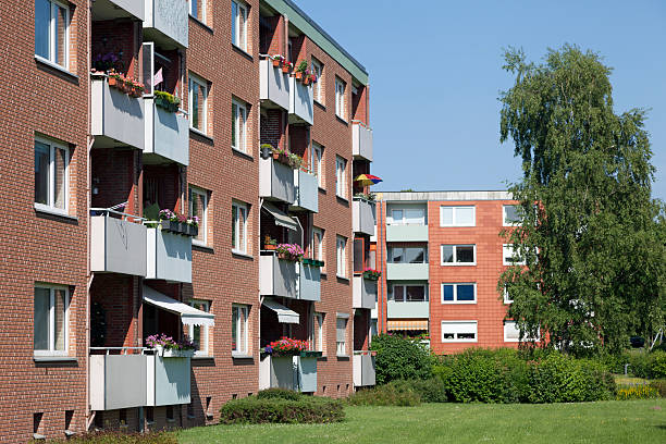 istock Apartment building in Kiel, Germany 467057113