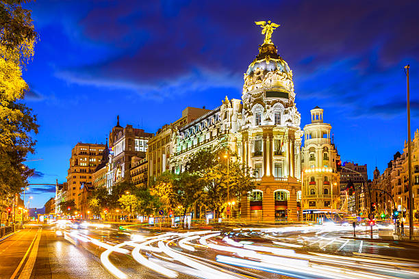 istock Madrid Spain at Gran Via 467057136