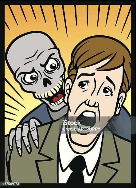 Ilustración de Zombie Atacando Hombre y más Vectores Libres de Derechos de Demonio - Personaje ficticio - Demonio - Personaje ficticio, Adulto, Agresión