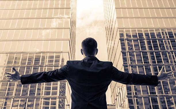 istock Successful businessman in the city 467068012