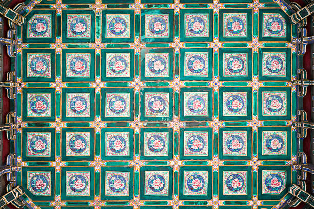 istock The Ceiling of a Chinese Temple 467068519