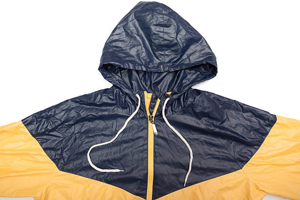 istock yellow windbreaker waterproof  jacket full zip 467069886