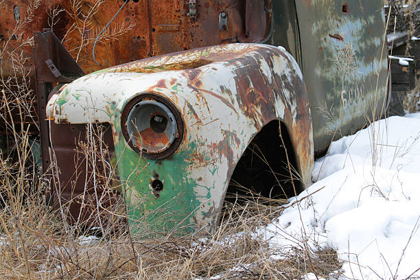 istock Truck Fender in Winter 467070101