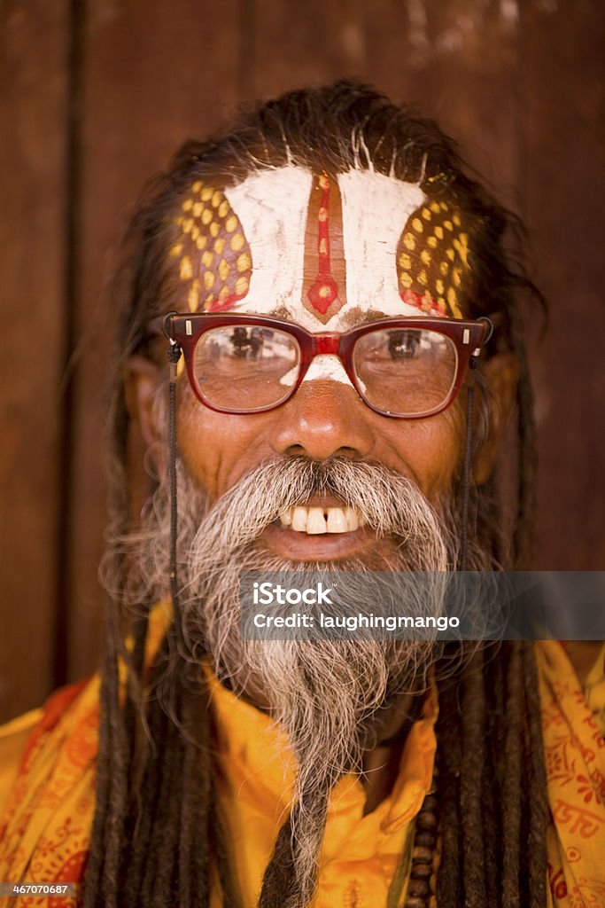 Sadhu Durbar Square - Zbiór zdjęć royalty-free (50-59 lat)