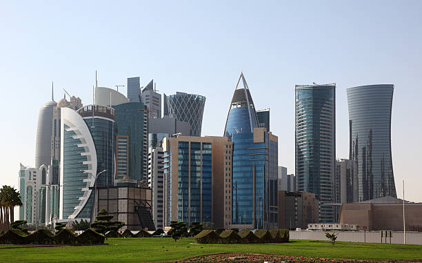 istock Doha downtown Al Dafna, Qatar 467071847