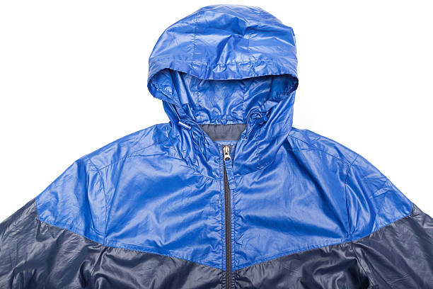 istock blue windbreaker waterproof  jacket full zip 467073046