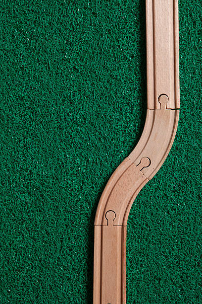 istock Toy Train Railroad Tracks 467073950