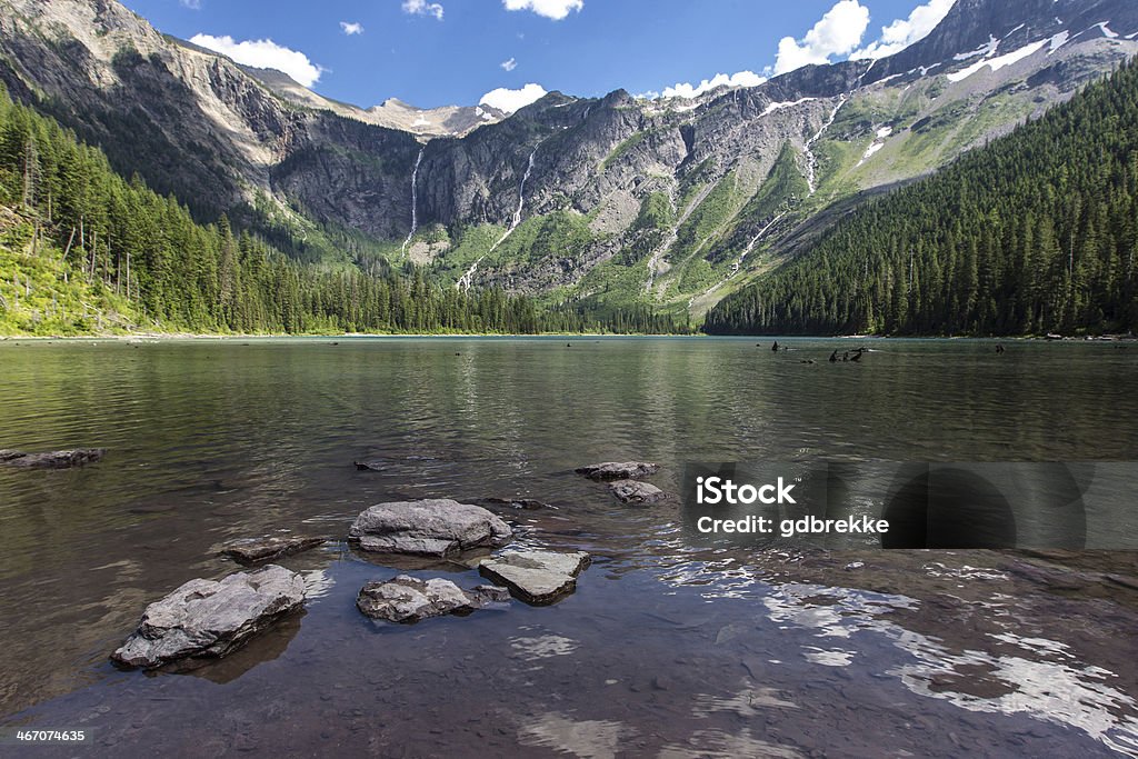 Avalanche Lake - Zbiór zdjęć royalty-free (Bez ludzi)