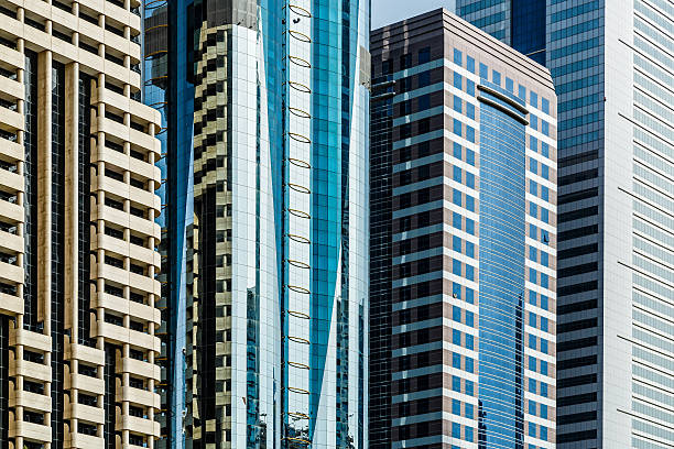 istock Modern skycrapers in Dubai, United Arab Emirates 467077968