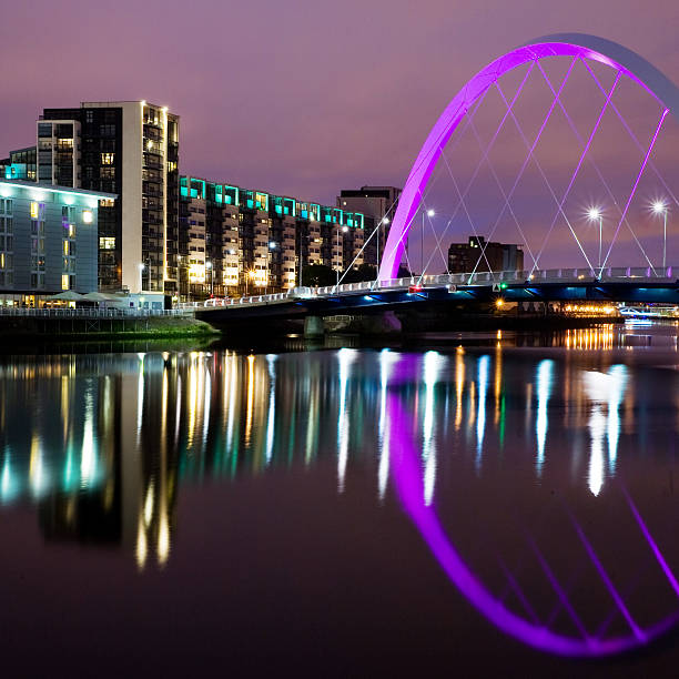 istock Clyde Millennium Bridge Detail 467078161