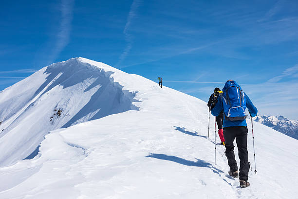 Hiking in the mountains