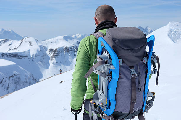 istock Lone hiker on top of mountain 467080682