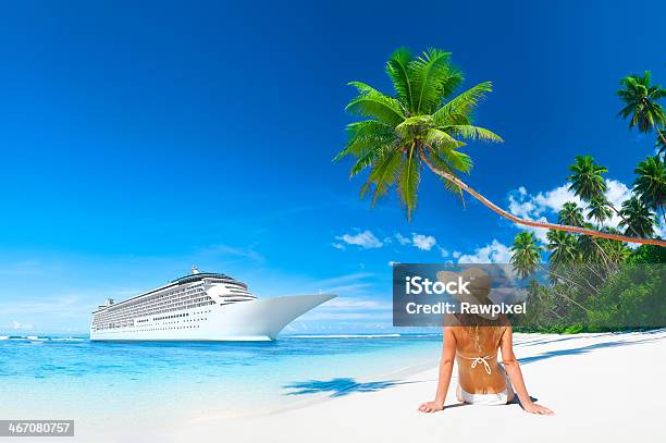 Relaxation Time On The Beach Stock Photo - Download Image Now - Adult, Adults Only, Beach