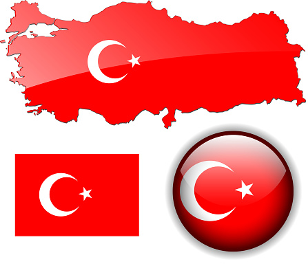 Turkey Set Stock Illustration - Download Image Now - Color Image ...