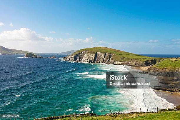 Irish Landscape At Sunset Dingle Peninsula Stock Photo - Download Image Now - Killarney - Ireland, Dingle Peninsula, Ring of Kerry