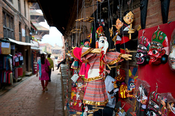 A narrow street at Kathmandu market narrow street at Kathmandu market thamel stock pictures, royalty-free photos & images