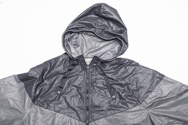 istock grey windbreaker waterproof hoodie jacket full zip 467084398