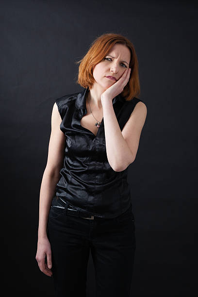 istock Beautiful woman doing different expressions in different sets of clothes 467084824