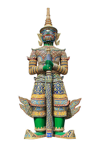istock Giant statue in temple Thailand. 467086277