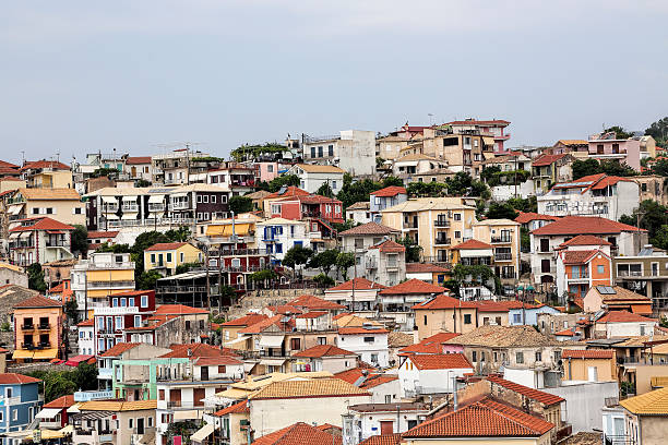 istock parga city, greece 467087479