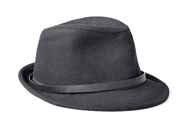 istock black male felt hat isolated on white background 467087777