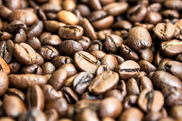 Coffee beans stock photo