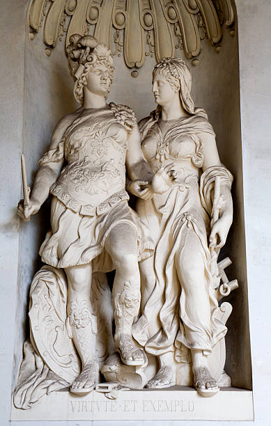 istock Vienna - statue of virtue from Michaelertrakt 467088073
