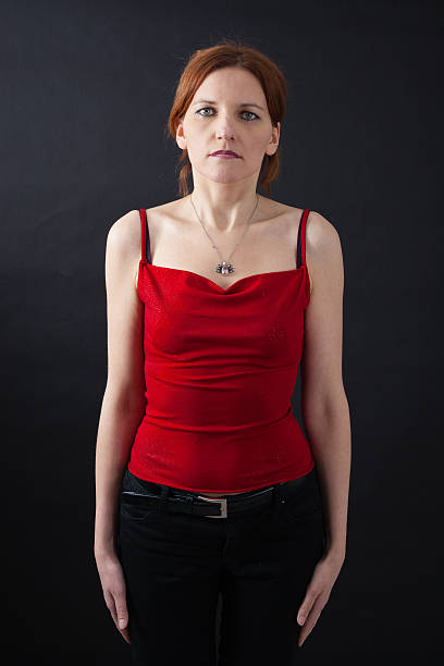 istock Beautiful woman doing different expressions in different sets of clothes 467088820