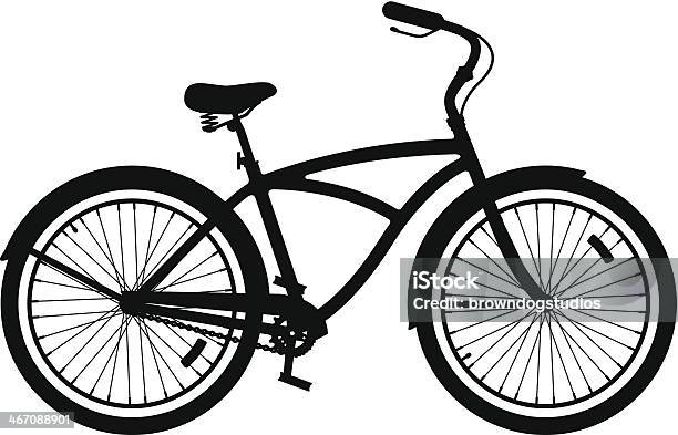 Vetores de Townie Bicicleta e mais imagens de Bicicleta - Bicicleta, Ciclismo, Vector