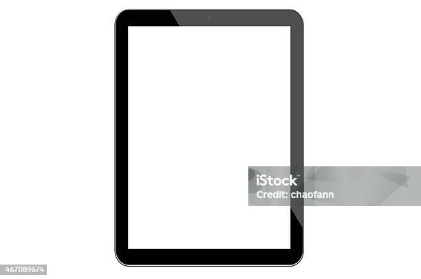 Isolated Digital Tablet Stock Photo - Download Image Now - Digital Tablet, White Background, Cut Out