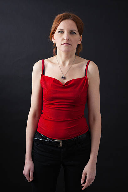 istock Beautiful woman doing different expressions in different sets of clothes 467090536