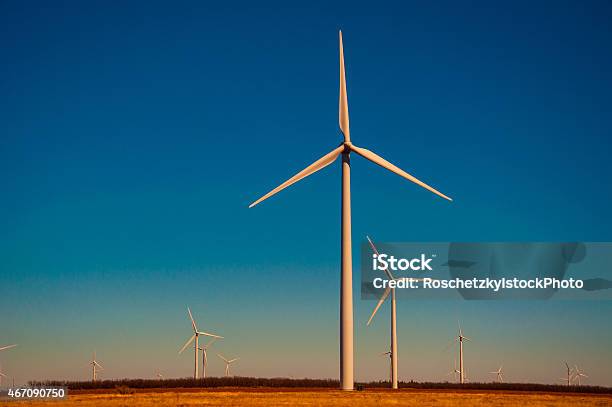 Wind Turbine Clean Energy Wind Farm Power Plant Stock Photo - Download Image Now - Wind Turbine, Lubbock, Sky