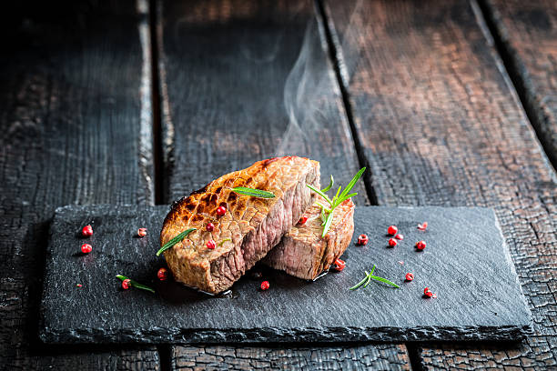 istock Hot roasted beef with fresh rosemary 467090906