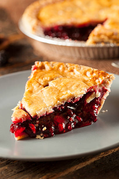 istock Homemade Organic Berry Pie 467091665