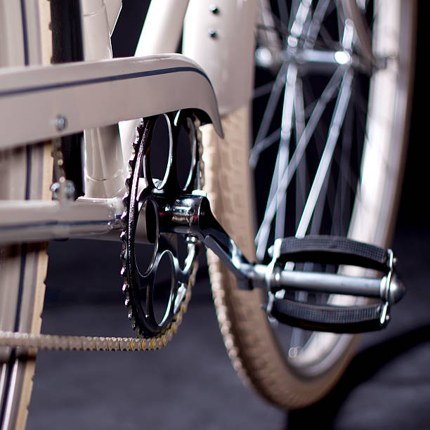istock Old refurbished retro bike - Details 467092309