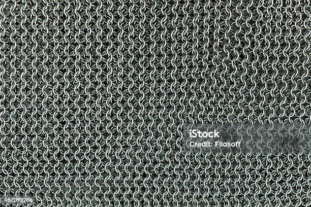 The Protective Armor Of A Warrior Stock Photo - Download Image Now - 2015, Chain - Object, Grid Pattern