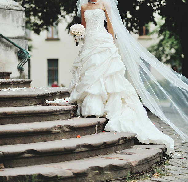 istock Portrait of beautiful bride. 467094234
